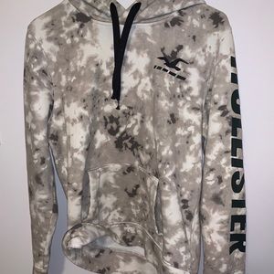 Hollister marble hoodie